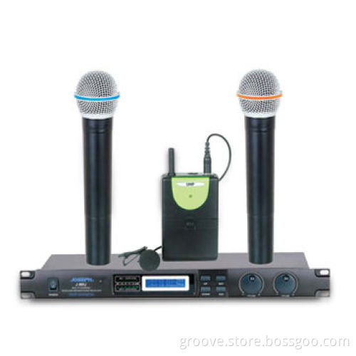 Wireless Microphone System with Frequency Range: 175MHz-270MHz